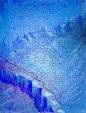 paesaggio in blu all'imbrunire - Daniele Rallo - mista - 50 €