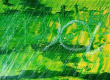 'a' in verde - Daniele Rallo - mista - 150€