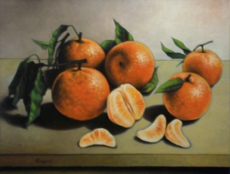 Mandarini - Salvatore Ruggeri - Olio