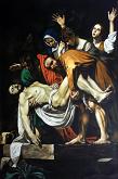 Copia d'autore da Caravaggio: Deposizione - Salvatore Ruggeri - Olio
