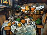 Copia d'autore da Paul Cèzanne: Tavolo da cucina - Salvatore Ruggeri - Olio