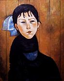 Art reproductions by Amedeo Modigliani: Petite Marie - Salvatore Ruggeri - Oil