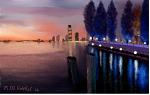 Hudson-river-Manhattan - Michele De Flaviis - Digital Art
