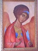 St Michael Archangel cycle Angels and Saints - BubArt Studio - Oil