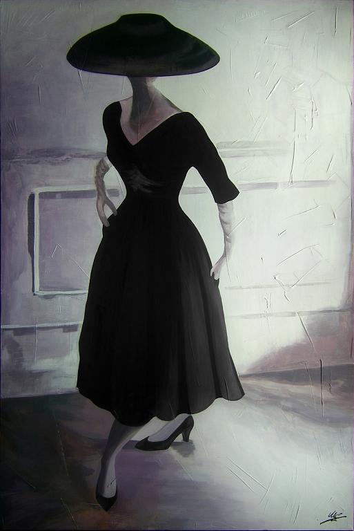 Le petite robe noire - Marisa Caprara - Acrilico -  €