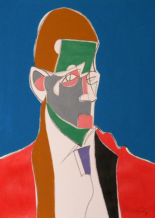 Ritratto di James Joyce - Gabriele Donelli - Acrilico - 1200 €
