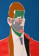 Ritratto di James Joyce - Gabriele Donelli - Acrilico