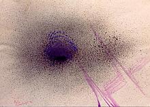 violet buco nero - Daniele Rallo - mista - 150€