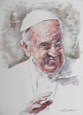 POPE FRANCIS 4 - Paolo Benedetti - Acrylic - €