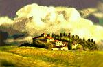 Borgo toscano3(vortice vangoghiano) - Michele De Flaviis - Digital Art