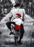 REMEMBER IN RED - Paolo Benedetti - Acrylic - 550€