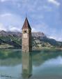 Campanile nel Lago di Resia - Michele De Flaviis - Digital Art
