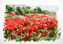 POPPIES and POPPIES - Paolo Benedetti - Acrylic - 120€