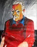 Ritratto di Renato Guttuso - Gabriele Donelli - Olio