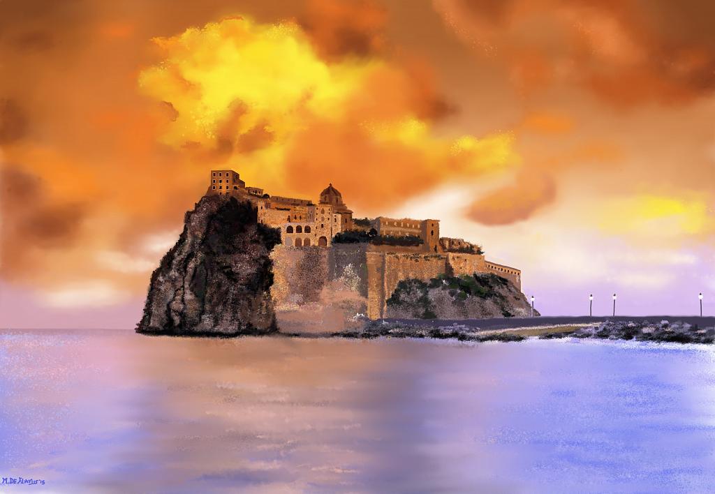 Isola d'Ischia - Michele De Flaviis - Digital Art