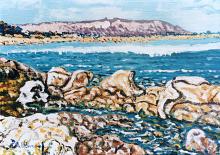 Sardinian sea - Pietro Dell'Aversana - Acrylic - 85€
