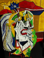    Ammirazione Picasso   ..rivisitazione Donna Che Piange - Luana Marchisio - Olio