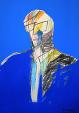 Ritratto di Vittorio Sgarbi - Gabriele Donelli - Pastello e acrilico - 2400 €
