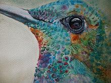 Hummingbird Bird - Ruzanna Scaglione Khalatyan - Watercolor