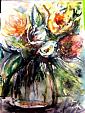 Potted flowers - tiziana marra - Watercolor - 55,00€