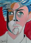 Portrait of Arthur Rimbaud - Gabriele Donelli - Acrylic