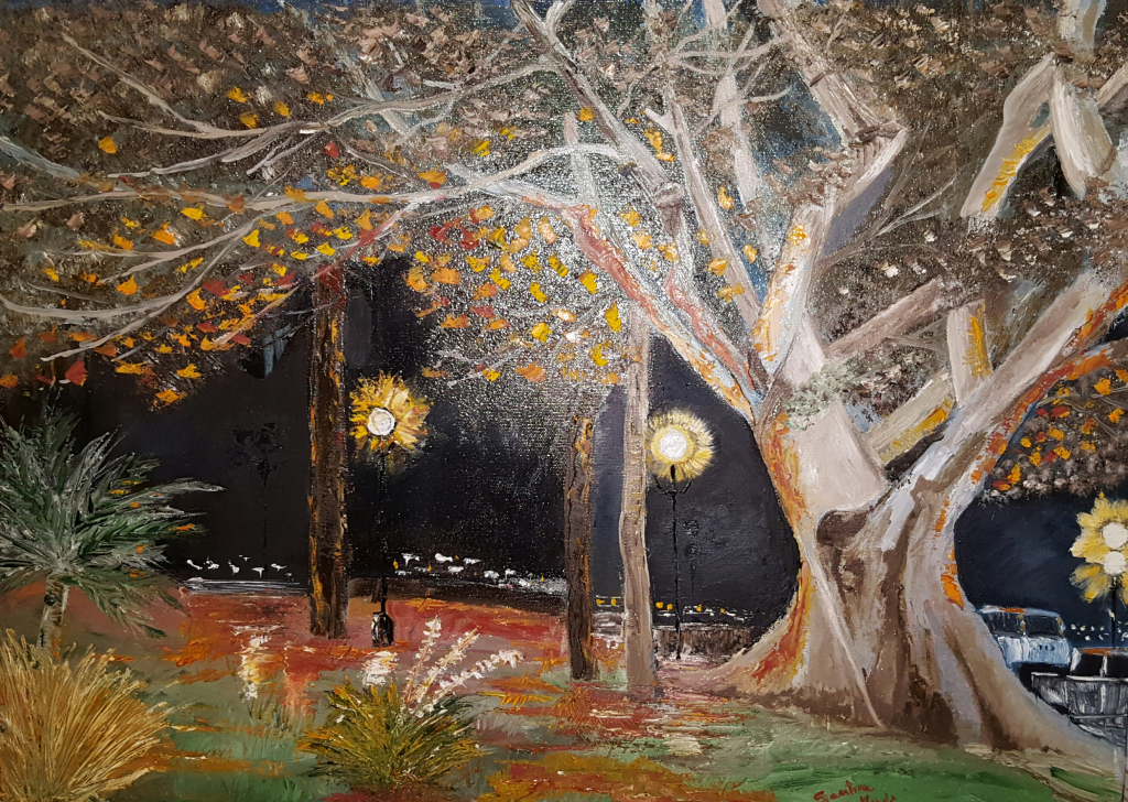 L'albero secolare - Santina Mordà - Olio - 250 €