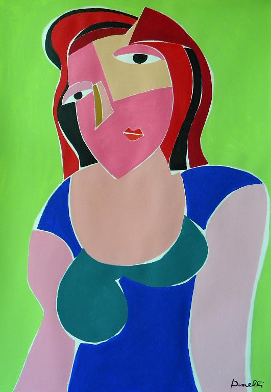 Ritratto di donna - Gabriele Donelli - Acrilico - 1800 €