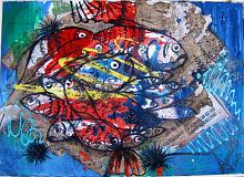 Mercato del pesce - anna casu - Acrylic - 200€