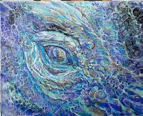 Ocean eye - Ruzanna Scaglione Khalatyan - Acrylic