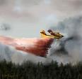Canadair in azione - Michele De Flaviis - Digital Art