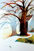 The Tree - Guido Ferrari - Watercolor - 250€