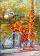 Riverberi e sussurri delle foglie d'autunno - Carla Colombo - Olio - 420 €