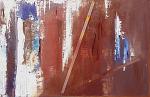 Deframmentazione temporale-2 - GIOVANNI GRECO -  vernice, olio, stucco su tela - 380 euro