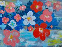 Flowers - Luana Marchisio - Oil - 140€