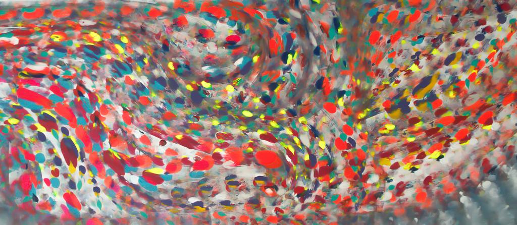 Remainder of colors - Davide De Palma - Action painting - 750 €