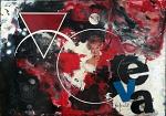 VARIANTE SU EVA HERZIGOVA - Ezio Ranaldi - Action painting - 1200€