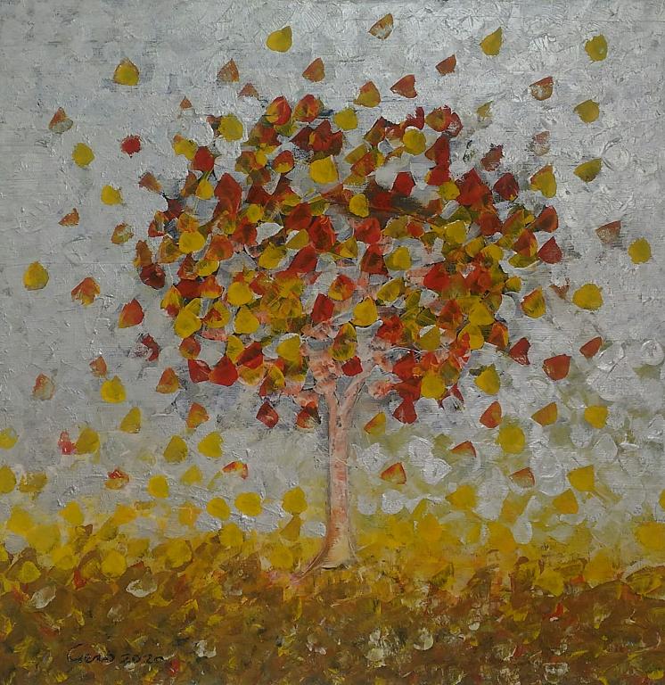 L'albero - Girolamo Peralta - Acrilico