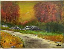 Autumn colours - Dalido Gino Marini - Acrylic
