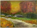 Autumn colours - Dalido Gino Marini - Acrylic - Sold!