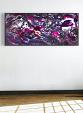Deep purple, 200x90 cm - Davide De Palma - Action painting - 750 €