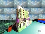 Futuristic Building 2 - Lucio Forte - Digital Art - 105 €