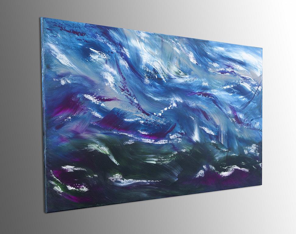 My stormy sea, 100x60 cm - Davide De Palma - Acrilico - 750 €