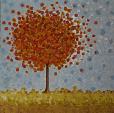 Autumn - Girolamo Peralta - Acrylic - 220€ - Sold!