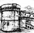 Fortezza Firmafede - Lucio Forte - Ink on canvas - 110 euro