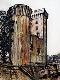Castelnuovo Magra - Lucio Forte - China, acrilico, acquerello e matite su tela - 145€