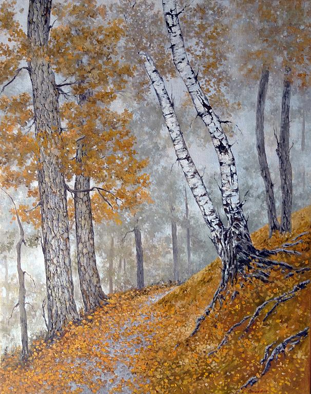 Colori d' autunno - Larisa  Smirnova - Olio