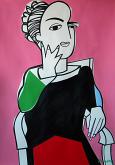 Portrait de Dora Maar - Gabriele Donelli - Acrylic