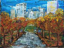 Autumn in NEW YORK - Giuseppe Iaria - Acrylic