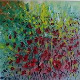 Poppies - Pietro Dell'Aversana - Oil - 130€