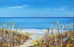 Beach with dunes - Giuseppe Iaria - Acrylic - 40 euro